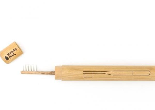 Étui à brosse à dents en bambou natural hydrophil